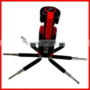 8 in 1 Lighted Multi-Use Screwdriver thumbnail-1
