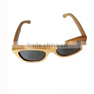 Hot Sale Outdoors Colourful Half Frame Wood Sunglasses With Polarized Lens thumbnail-1