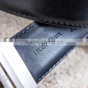 Reversible Buckle Cowhide Leather Belt thumbnail-5