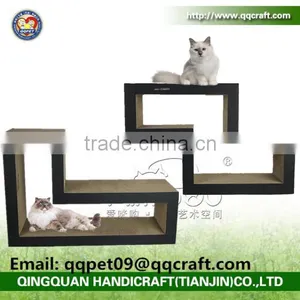 Factory Customized Pet Toy Cardboard Paper Cat Scratch Lounge thumbnail-5