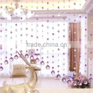 Shinny & Clear Crystal Glass Beads for Home Curtain Decoration thumbnail-2