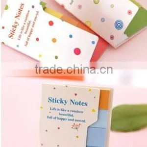 Printing Rainbow Mini Sticker Notepad Bookmark Marker Flags Index Tab Sticky Notes thumbnail-2