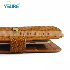 Weave Pattern PU Leather Universal Wallet Phone Case For IPhone 7 thumbnail-6