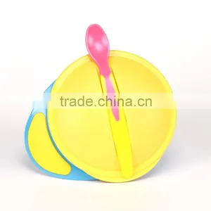 Wholesale Baby Products Baby Tableware With Spoon Bpa Free thumbnail-6