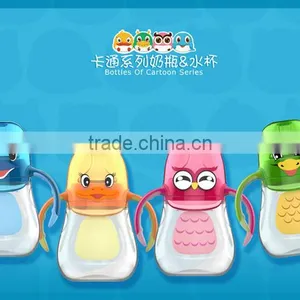 Cartoon Owl New Design Babies Plastic Adult Sippy Cup For Kids thumbnail-5