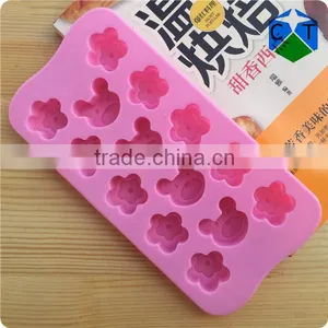CTBED-083 Silicone Cake Mould Mold Bear Clubs Chocolate Cookie Ice Tray Mold Handmade Soap Mold thumbnail-1