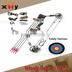 Fashion Aluminum M120 Compound Bow For Hunting Have New Design thumbnail-1
