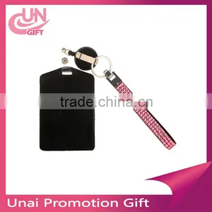 Cheap Bling Rhinestone Wristband Badge Reels With Card Holder thumbnail-2