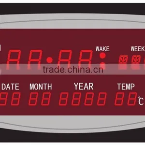 Digital Calendar Clock Digital Electronic Digital Wall Clock thumbnail-1