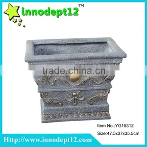 Cheap Wholesale Concrete Garden Decoration,garden Pot, Garden Flower Pot thumbnail-1