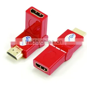 HDMI Male to Female Adapter Rotating 180 Degree thumbnail-2