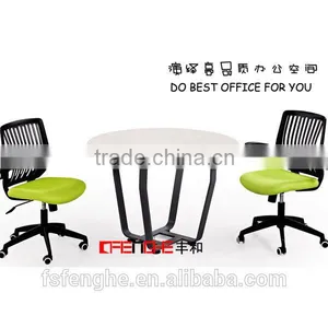 Classic Office Furniture Small Round Office Meeting Table thumbnail-1