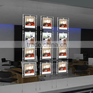 2016 Art Exhibition Advertising Product Slim Led Panel Frameless Display Light Box thumbnail-4