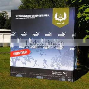 Aluminum Frame Pop Up Banner Exhibition Velcro Fabric Backdrop thumbnail-5