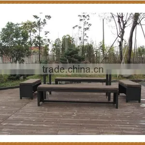 Rattan Dining Set Love Chair thumbnail-1