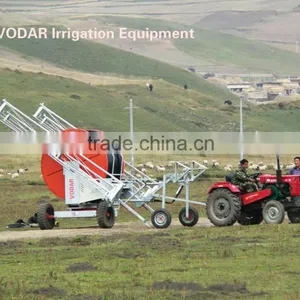 Hose Reel Irrigation System With More Nozzles, Truss and Big End Gun, Agricultural Sprinklers, Farm and Garden Irrigation Equipm thumbnail-1