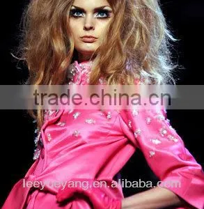 Top Fashionable Dark Brown 100% Lace Front Shag Wig thumbnail-1