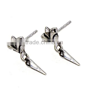 Stainless Steel Earrings Fashion Cute Casting Hot Sell Earrings for Men thumbnail-3