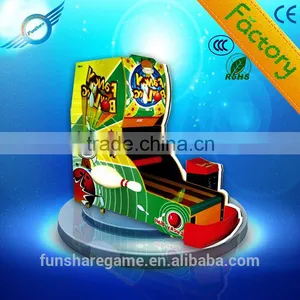 Funshare 2015 Kids Arcade Games Indoor Amusement Arcade Bowling Machine for Sale thumbnail-1