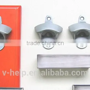 MAGNETIC BOTTLE CAP CATCHING WALL MOUNTED BOTTLE OPENER thumbnail-2