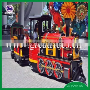 Amusement Park Used Tourist Trackless Train for Sale thumbnail-2