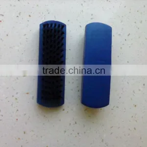 Good Quality Wholesale Blue Color Maple Wood Made Shoes Brush thumbnail-2