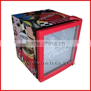 SC52 Beverage Fridge Glass Door, Showcase Glass Display Chiller thumbnail-5