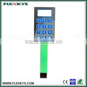 Hot Selling Embossing Key Poly Dome Tactile Feedback Membrane Keypad thumbnail-5