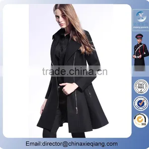 2016 New Desgin Zipper Slim Fit Lady Winter Coat thumbnail-3