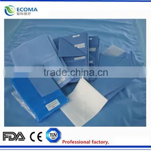 EO Gas Sterile Surgical Suture Sterile Packing C-section Surgical Drape Pack thumbnail-2