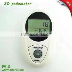 Professional Gift Sports 3d Sensor Usb Pedometer Step Counter thumbnail-1