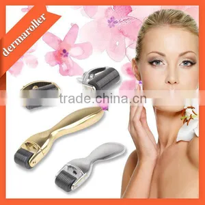 Fine Stainless Steel Micro Needle Derma Roller 1200 Needles Medical Grade Derma Roller Golden/ Sliver Derma Roller With CE thumbnail-4