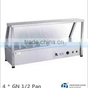 Commercial Bain Marei, 4 x GN 1/2 (100 mm High), S/S, CE, TT-WE1207 thumbnail-1