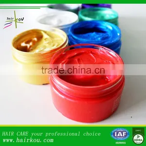 Easy Wash Hair Color Pomade Gel Changeable Hair Pomade Wax Professional Hair Pomade Color thumbnail-4