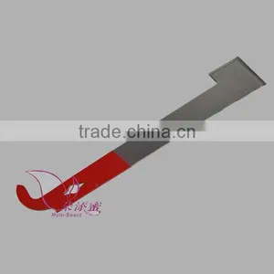 Promotion Red Honey Bee Stainless Steel J Hook Hive Tool Painted 10.5" Frame Lifter and Scraper thumbnail-2
