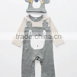 Wholesale Baby Boy and Girls Clothes Set Cotton Spring Newborn Baby Clothes thumbnail-3