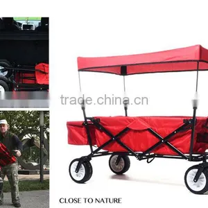 Camping Foldable Pull Cart Lovely Baby Trolley thumbnail-1