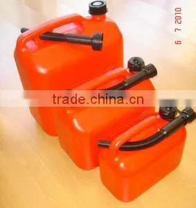 OEM Blow Molding Plastic Unleaded Fuel Can With Pourer Jerry Cans Hdpe Huizhou Facatory thumbnail-2