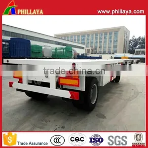 2 -4 Axles Full Drawbar Hauler Container Dolly Trailer on Sale thumbnail-3