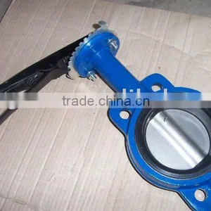 One Shaft With Pin Wafer Type Butterfly Valve thumbnail-1