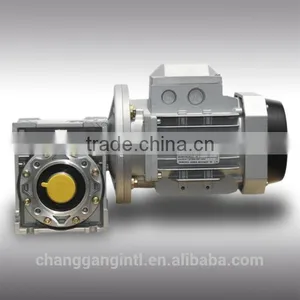 Aluminium Right Angle Gearbox Germany Design RV Worm Arrangement Gearbox China Manuefactory NMRV25-NMRV150 ALL SIZE thumbnail-3