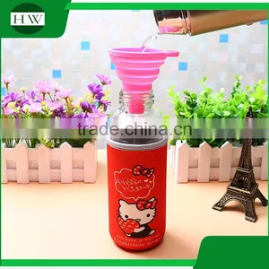 Kitchen Accessories Mini Portable Hanging Silicone Collapsible Hopper Funnel thumbnail-5