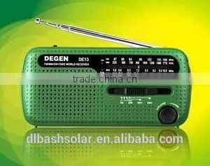 Pocket AM FM Radio Solar Power Portable AM FM Radio thumbnail-1