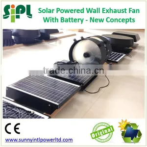Vent Goods Brush/brushless DC Motor Solar Gable Wall Attic (vents Fans) Waterproof Motor thumbnail-1
