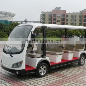 Durable Graceful Used Passenger Coaster Mini Electric Tourist Bus thumbnail-2