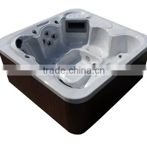 2015 Chinese LED Lights for 5 Person L312 Lucite Acrylic Outdoor Massage Bathtub thumbnail-2