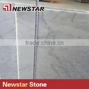 Marble Carrara Tiles Cut Into Marble Countertop thumbnail-6