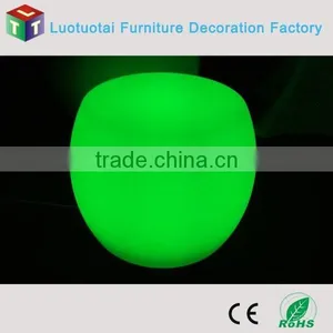 Fashional Night Bar Rechargable Multi Color Led Light Stool Chair thumbnail-3