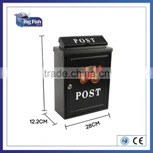2016 Home Collection Glavanizad Steel Mail Box Post Box thumbnail-6