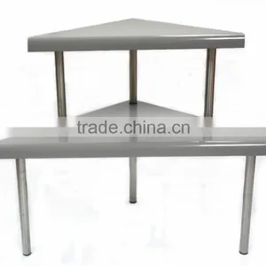 China Factory Kitchen and Home Stainless Steel Corner Storage Shelf thumbnail-4